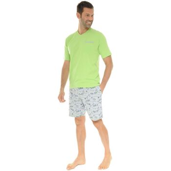 Textil Homem Pijamas / Camisas de dormir Christian Cane WARNER Verde