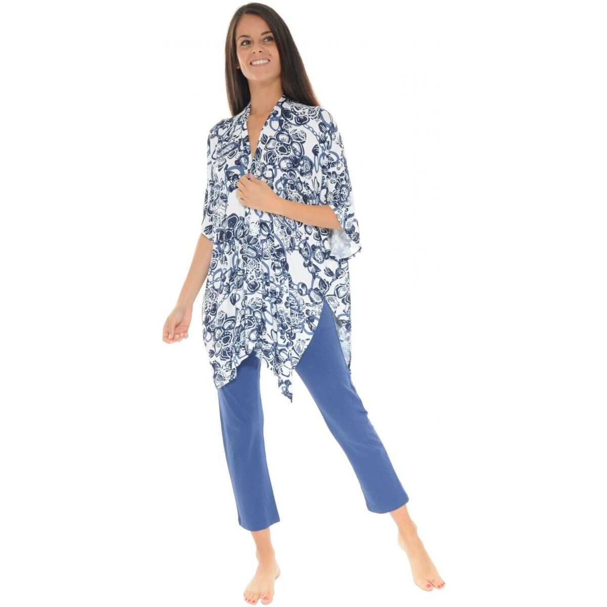 Textil Mulher Pijamas / Camisas de dormir Christian Cane VALERY Azul