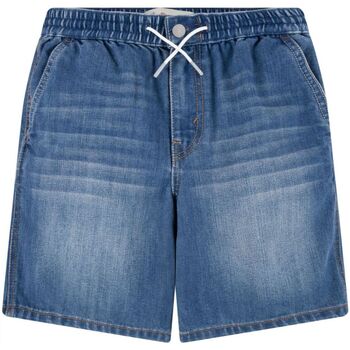 Textil Criança Shorts / Bermudas Levi's 9EH003 M1I - RELAXED SHORT-FIND A WAY Azul
