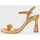 Sapatos Mulher mede-se da base do calcanhar até ao dedo 23053 Ouro