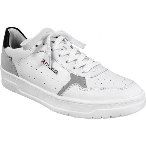 Sapatos Homem Sapatilhas Rieker U0401 Branco