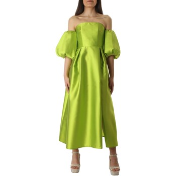 Textil Mulher Vestidos compridos Simona Corsellini CPAB045 Verde