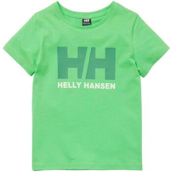Textil Rapaz T-Shirt mangas curtas Helly Hansen  Verde