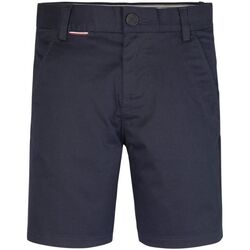 Textil Rapaz Shorts / Bermudas Tommy Hilfiger KB0KB08128 CHINO SHORT-DW5 DESERT SKY Azul