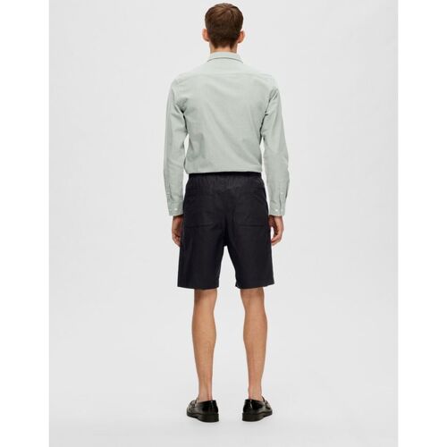 Selected 16088238 LOOSE LOIK-BLACK Preto
