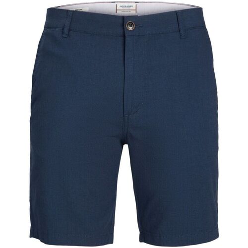 Textil Rapaz Shorts / Bermudas Jack & Jones 12230140 DAVE-NAVY BLAZER Azul