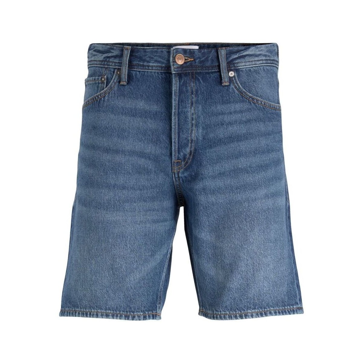 Textil Homem Shorts / Bermudas Jack & Jones 12223609 CHRISH SHORT-BLUE DENIM Azul