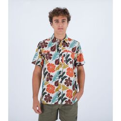 Textil Homem Camisas mangas comprida Hurley MVS005580 H2O DRI RINCON SIERRA-H073 BONE multicolore
