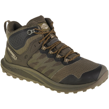 Sapatos Homem Sapatos de caminhada Merrell Nova 3 Mid Tactical WP Verde