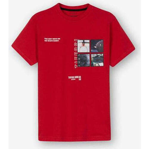 Textil Rapaz T-shirts e Pólos Tiffosi 10049686-515-11-21 Vermelho