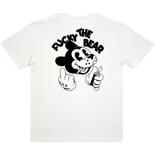 Textil Homem T-Shirt mangas curtas The Dudes  Branco