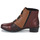 Sapatos Mulher Botins Rieker Y0764-35 Castanho / Bege