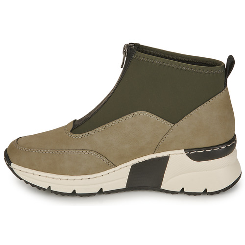 Rieker N6352-52 Cinza / Cáqui
