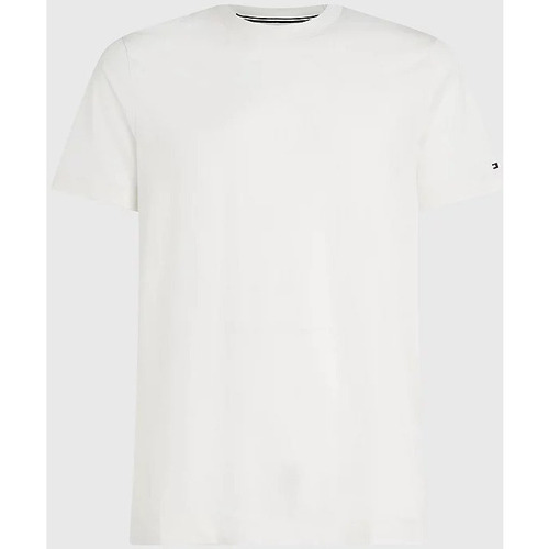 Textil Homem T-shirts e Pólos Tommy Hilfiger MW0MW30044 Branco