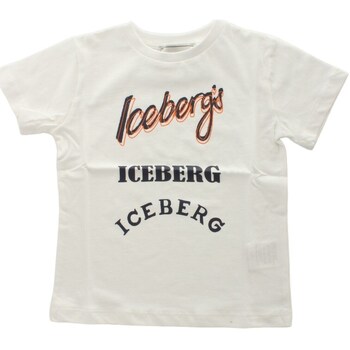 Textil Mulher T-Shirt mangas curtas Iceberg TSICE3122B Branco