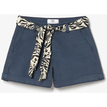 Textil Mulher Shorts / Bermudas Marca em destaque Calções VELI2 Azul