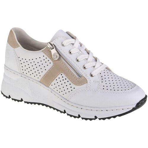 Sapatos Mulher Sapatilhas Rieker N630480 Branco