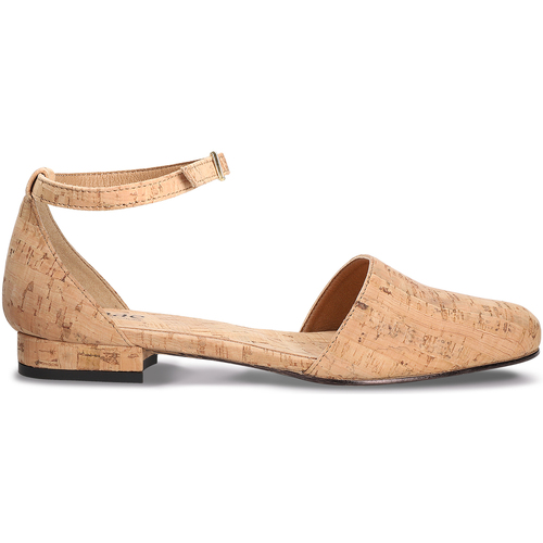 Sapatos Mulher Sapatos The shoe has an elastic strap and midfoot cage for extra support Flora_Brown Castanho