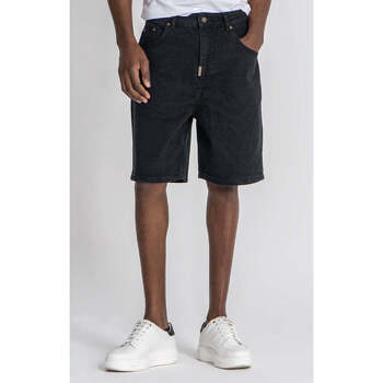 Textil Homem Shorts / Bermudas Gianni Kavanagh Black Regular Waist Shorts Black