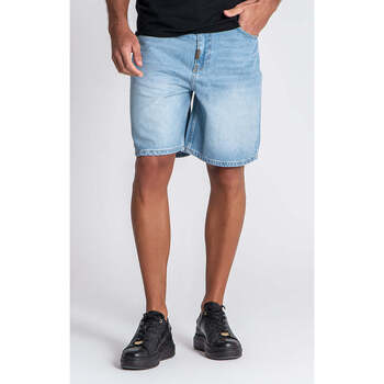 Textil Homem Shorts / Bermudas Gianni Kavanagh Light Blue Regular Waist Shorts Light Blue