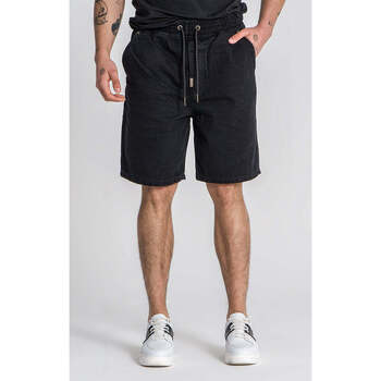 Textil Homem Shorts / Bermudas Gianni Kavanagh Black Elastic Waist Shorts Black