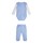 Textil Rapaz Conjunto Guess MID ORGANIC COTON Branco / Azul
