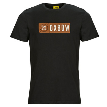 Textil Homem T-Shirt mangas curtas Oxbow TELLOM Preto