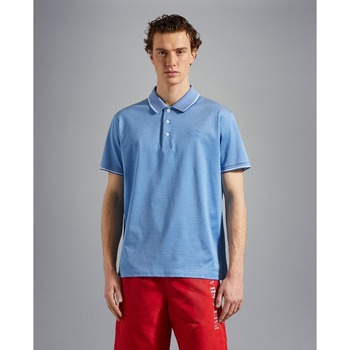 Textil Homem T-shirts e Pólos Paul & Shark 38804-26197 Azul