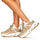 Sapatos Mulher Sapatilhas Buffalo TRIPLET HOLLOW Bege