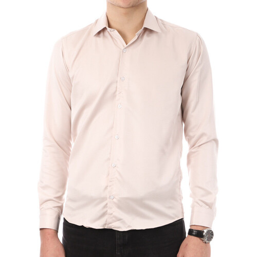 Textil Homem Camisas mangas comprida Saint-Hilaire  Branco