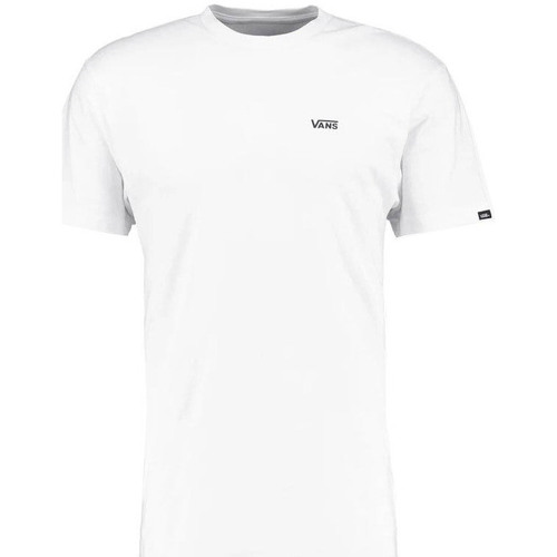 Textil Homem T-Shirt mangas curtas Vans Left Chest Logo Shirt Branco