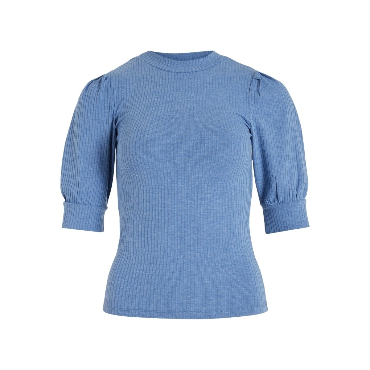 Textil Mulher Tops / Blusas Vila Noos Top Felia 2/4 - Federal Blue Azul