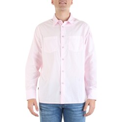 Textil Homem Camisas mangas comprida Blauer 23SBLUS01341-5994 Rosa