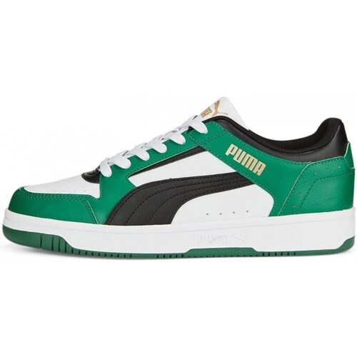 Sapatos Homem Sapatilhas Puma Rebount Joy Low Branco, Verde