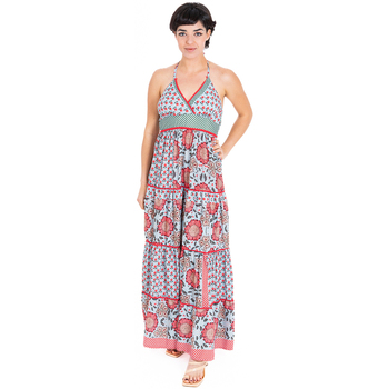 Textil Mulher Vestidos compridos Isla Bonita By Sigris As minhas encomendas Rosa