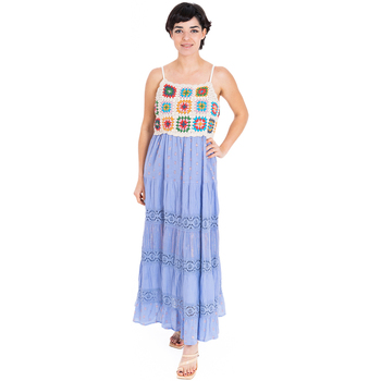 Textil Mulher Vestidos compridos Isla Bonita By Sigris O regresso à moda Violeta