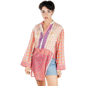 Textil Mulher Vestidos Isla Bonita By Sigris Kurta Multicolor