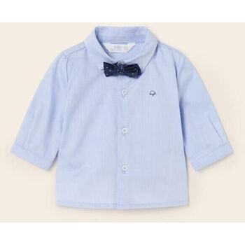 Textil Rapaz Camisas mangas comprida Mayoral 1190-64-3-69 Azul