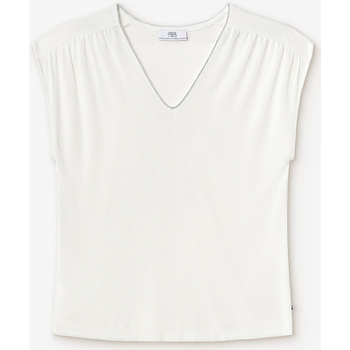Textil Mulher T-shirts e Pólos Pelos / Plumasises T-shirt SIDY Branco