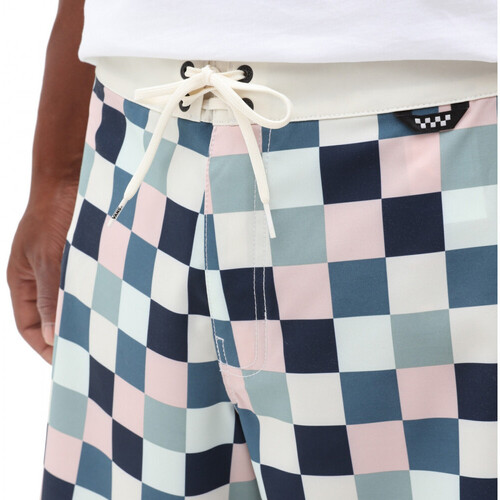 Vans The daily check boardshort Branco