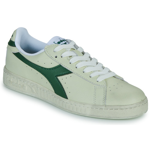 Sapatos Sapatilhas Diadora Hombre GAME L LOW WAXED Branco / Verde