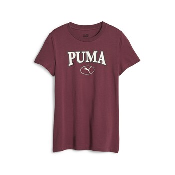Textil Rapariga T-Shirt mangas curtas Puma PUMA SQUAD GRAPHIC TEE G Malva