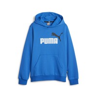 Textil Rapaz Sweats com Puma ESS  2 COL BIG LOGO HOODIE FL B Azul