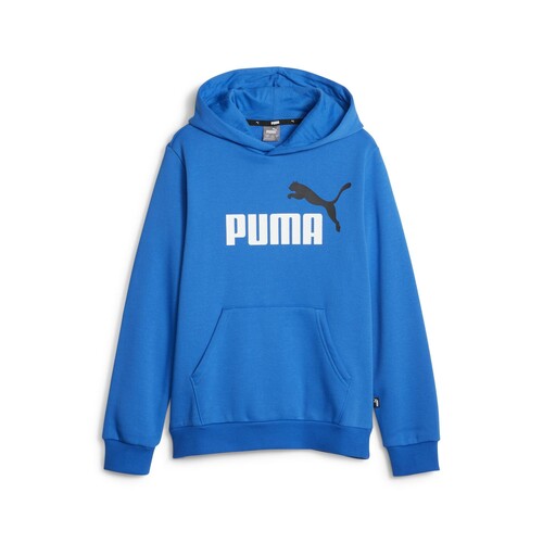 Textil Rapaz Sweats lifestyle Puma ESS  2 COL BIG LOGO HOODIE FL B Azul