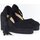 Sapatos Mulher Sapatos & Richelieu Castaner Cuñas de Esparto  Carina C/8ED/001 Negro Preto