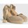 Sapatos Mulher Sapatos & Richelieu Castaner Cuñas de Esparto  Chiara/8ED/002 Tostado Bege