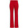 Textil Mulher Calças Linea Emme Marella 23513102 Vermelho