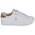 Sapatos Rapariga Sapatilhas ralpfh Polo Ralph Lauren THERON V Branco / Ouro
