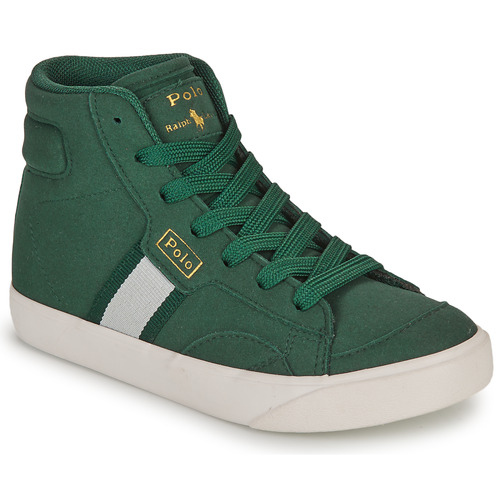 Sapatos Criança Mocassins & Sapato de vela Hrt Ct II-sneakers-low Top COURT MID Verde