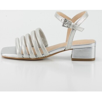 Sapatos Mulher Sandálias Clarks Sandalias  en color plata para señora Prata